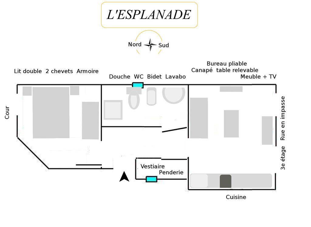 L'Esplanade Apartamento Niza Exterior foto